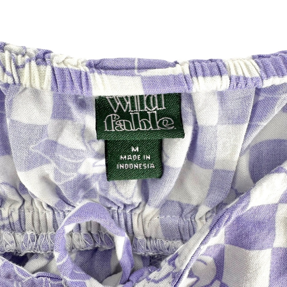 | Wild Fable | Lilac Flowy Soft Short Spaghetti Strap Sun Dress with Pockets - M - Picture 2 of 4